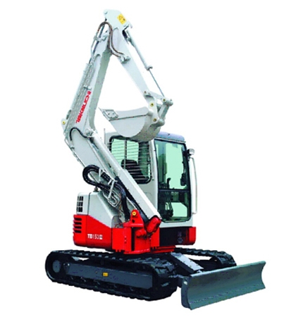 TAKEUCHI 153 FR une nouvelle dimension dans la catégorie 5 tonnes
Le concept qui caractérise la gamme FR inventée par TAKEUCHI, permet à la TB 153 FR de travailler efficacement sur des chantiers exigus, trop étroits pour des mini-pelle traditionnelles